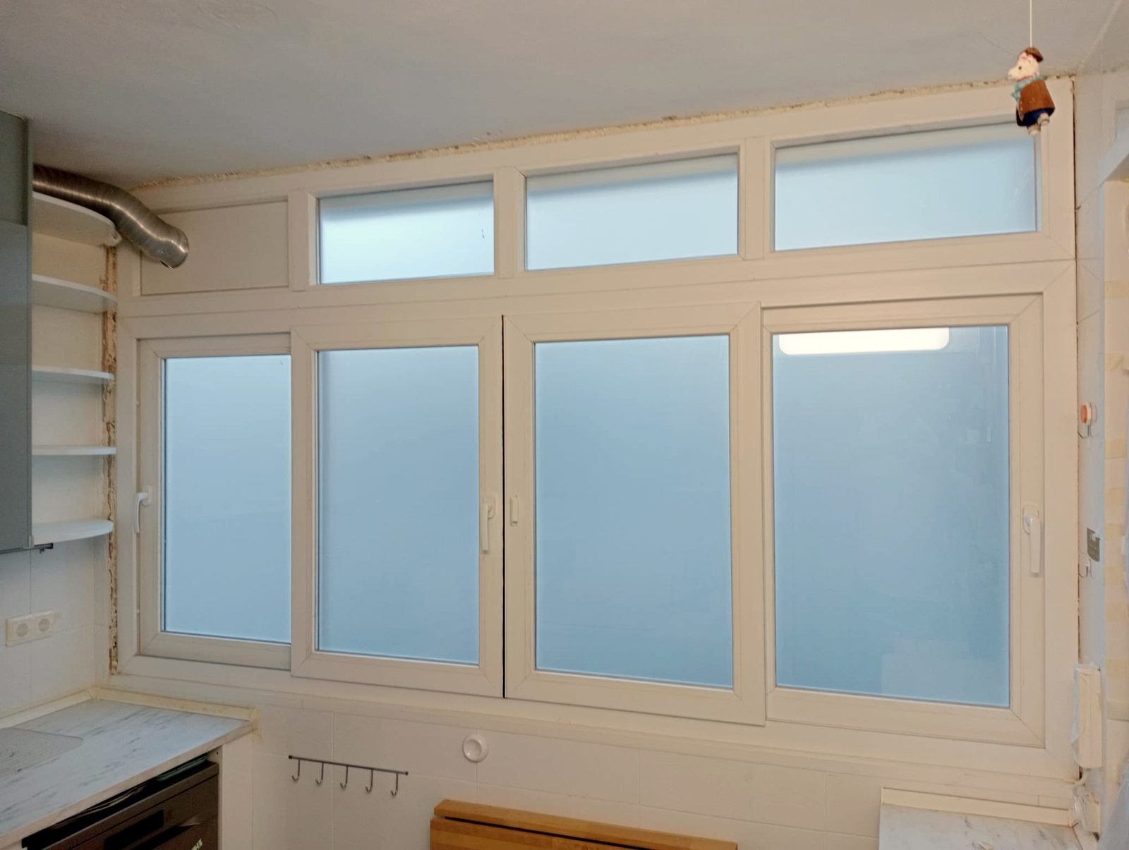 The same kitchen window after replacement